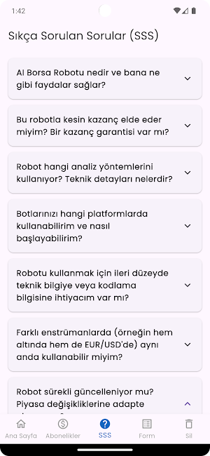 AI Borsa Robotu Screenshot 2