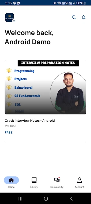 KN Academy Courses Screenshot 2