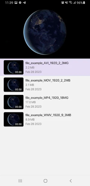 GV Player Screenshot 2