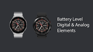 Modern Wear OS Watch Face Screenshot 3
