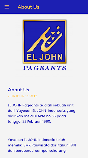 EL JOHN Pageants Screenshot 2