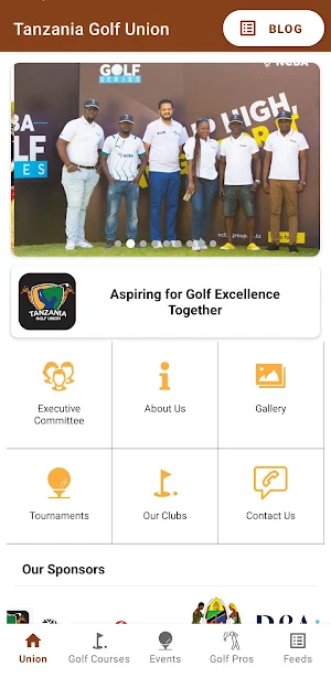 Tanzania Golf Union App Screenshot 0