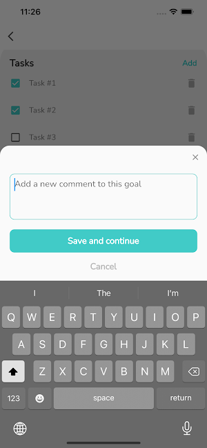Life Objectives Screenshot 2