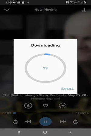 Rush Limbaugh Podcast Show Radio Screenshot 1