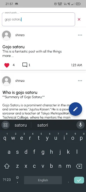 Anime Type Screenshot 2