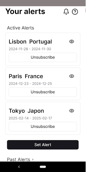 Alertstays Screenshot 2