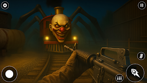 Scary Spider Train Adventure Screenshot 0