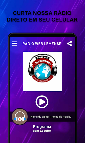 Rádio Web Lemense Screenshot 0