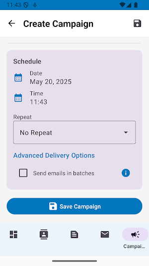 Send Email Marketing in Batch Screenshot 2