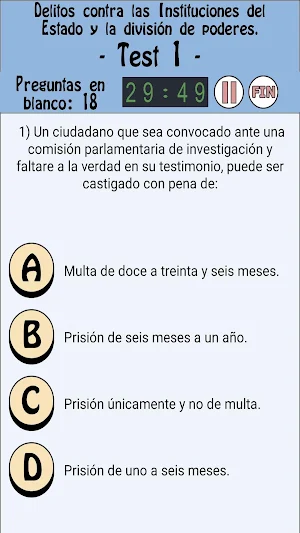 TestOpos Instituciones Penitenciarias Screenshot 3