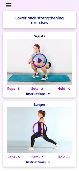 TheraNow - MSK & Virtual Rehab Screenshot 2