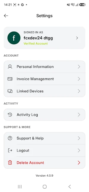 ZKP Storage Screenshot 1
