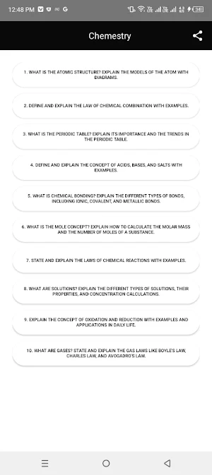 Basic Science Notes Book Screenshot 2