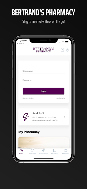 Bertrand's Pharmacy Screenshot 0