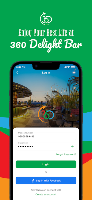 360 Delight Bar Screenshot 0