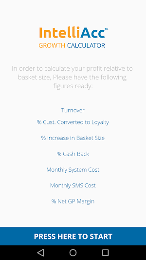 IntelliAcc Growth Calculator Screenshot 0