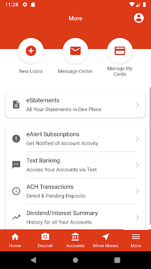 Texhillco School Employees FCU Screenshot 2