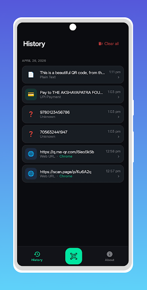 Scanika – QR & Barcode Scanner Screenshot 3