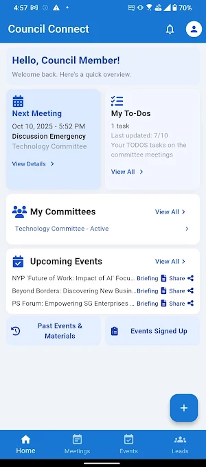 ASME Council Connect Screenshot 0
