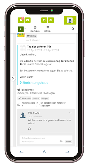 Diako-Familien-App Screenshot 2