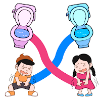Toilet Rush: Draw to Toilet