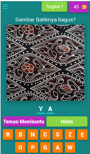 Tebak Gambar Batik Screenshot 0