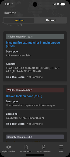 Baldwin Pilot App Screenshot 3