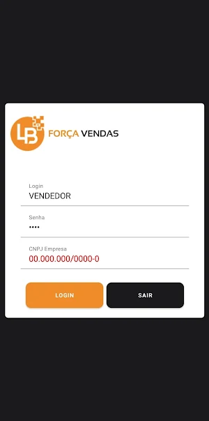 LB System - Força de Vendas Screenshot 1
