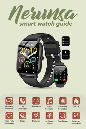 Nerunsa Smartwatch App Guide Screenshot 2