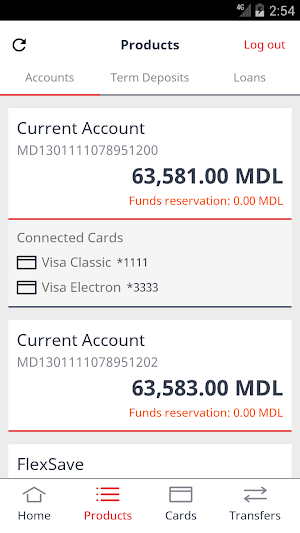 ProCredit Mobile Banking Moldova Screenshot 2