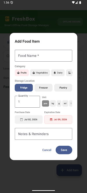 FreshBox Screenshot 1