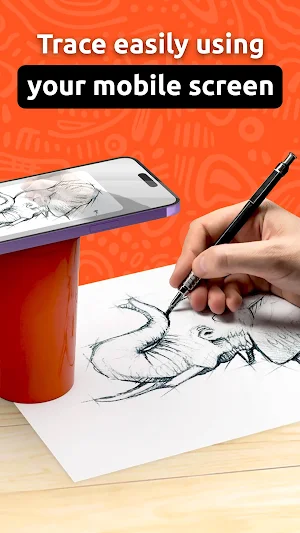 Trace and Draw Sketch Drawing Screenshot 0