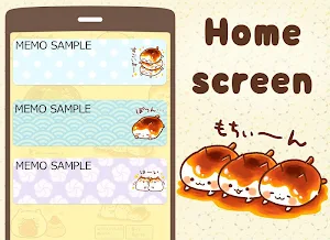 Sticky Note Mitarashi Nyanko Screenshot 0