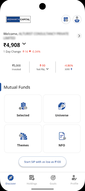 VEDHANTA CAPITAL Screenshot 0