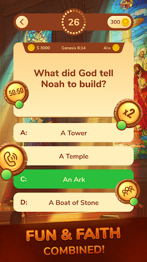 Bible Trivia: Bible Quiz Game Screenshot 3