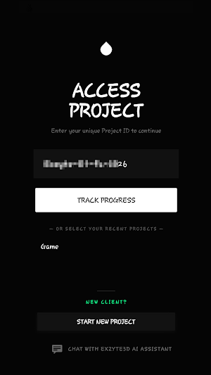 Exzyte3D Hub: Request & Track Screenshot 1