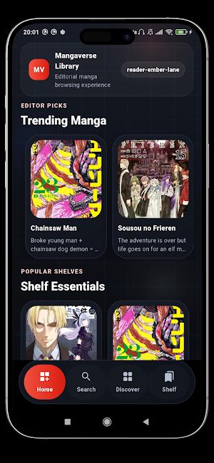 mangaverse : Manga & Comics Screenshot 1
