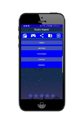 Radio Napoli Mejores Radios Screenshot 0