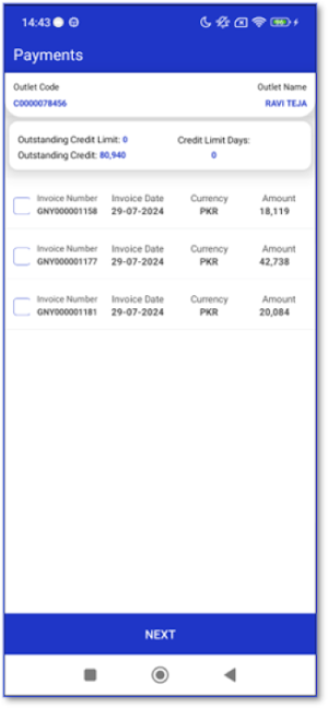 DCODE Delivery Screenshot 1
