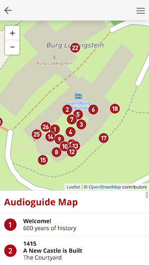 Burg Ludwigstein - Audioguide Screenshot 3
