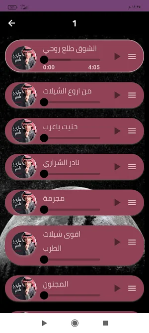 شيلات نادر الشراري 2024بدون نت Screenshot 1