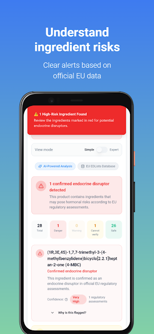 EDScan – Ingredient Scanner Screenshot 2