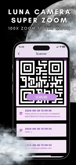 Luna: Ultra Zoom Camera 100x Screenshot 2