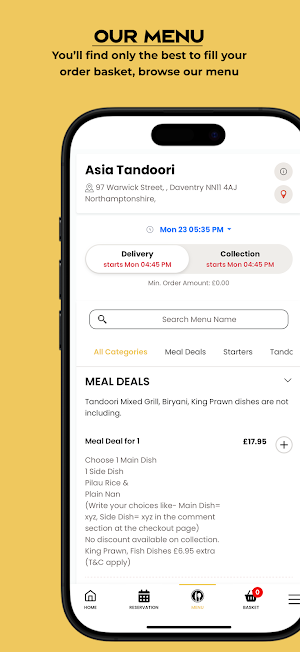 Asia Tandoori Restaurant Screenshot 3