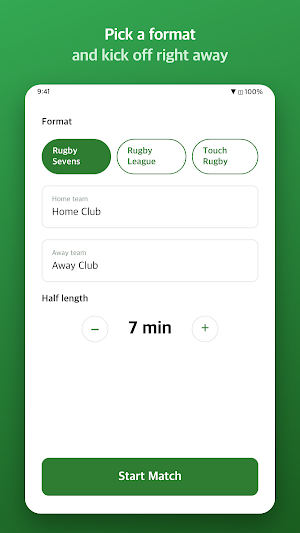 Rugby Score: Rugby Scoreboard Screenshot 3