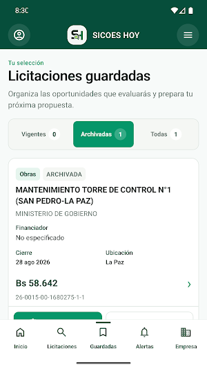 SICOES HOY Screenshot 3