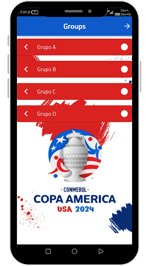 Calendario Copa América 2024 Screenshot 2