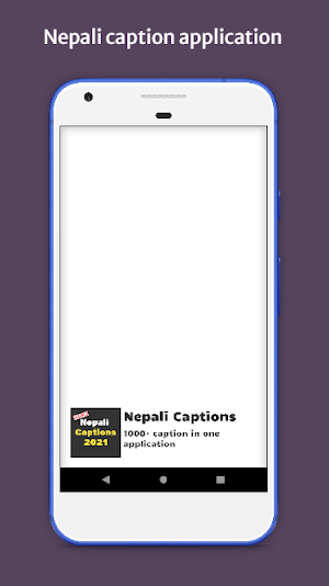 Nepali Caption : Nepali status and Nepali Quotes Screenshot 1