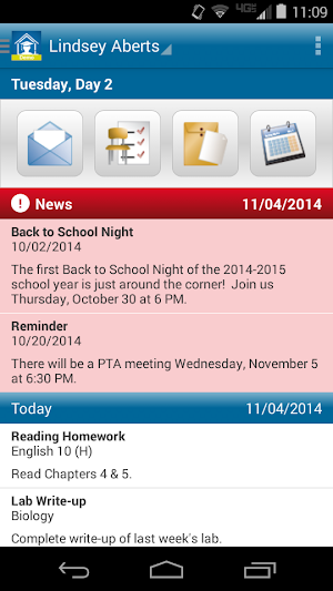 eSchoolPLUS Family Screenshot 0