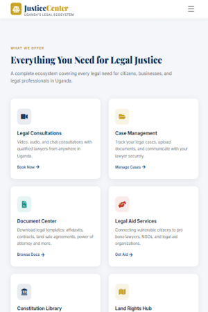 Justice Center Screenshot 3
